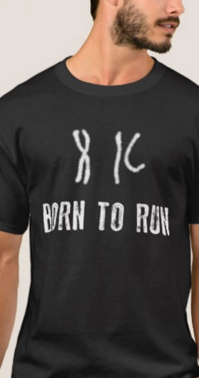 Born To Run DNA Men's T-Shirt