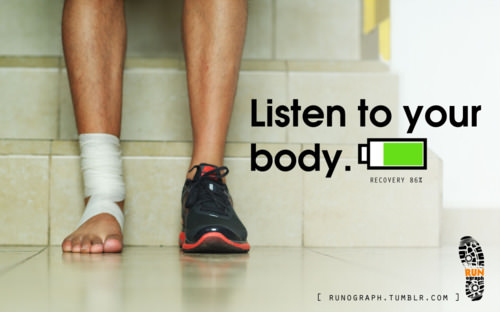 Runner Things #904: Listen to your body. 