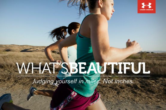 Runner Things #1017: What's beautiful? Judging yourself in miles. Not inches. 