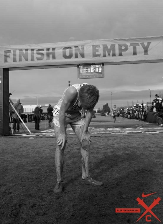 Runner Things #945: Finish on empty. 