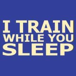 Runner Things #919: I train while you sleep. 