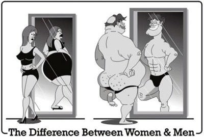 Runner Things #1082: The difference between women and men.