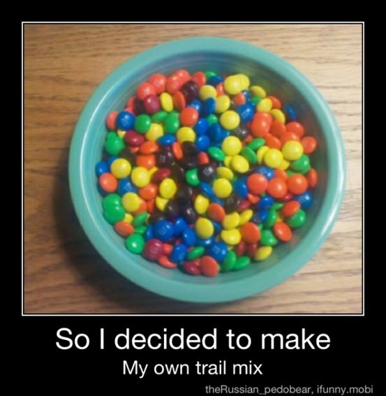 Runner Things #1058: So I decided to make my own trail mix.