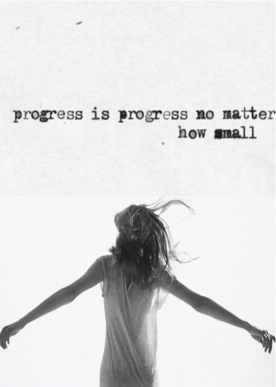 Runner Things #1164: Progress is progress no matter how small. - fb,fitness