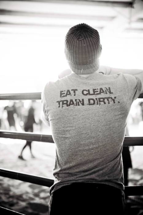 Runner Things #1130: Eat clean. Train dirty.