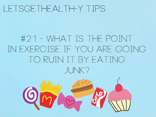 Runner Things #1196: What is the point in exercise if you are going to ruin it by eating junk? - fb,fitness