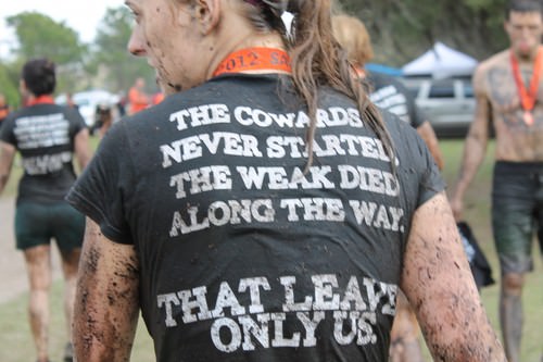 Runner Things #1205: The cowards never started. The weak died along the way. That leaves only us.