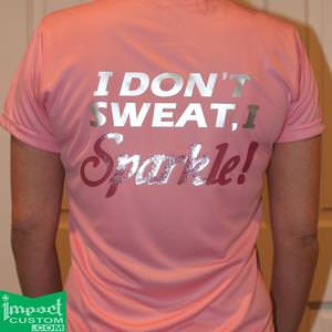 Runner Things #1418: I don't sweat, I sparkle.