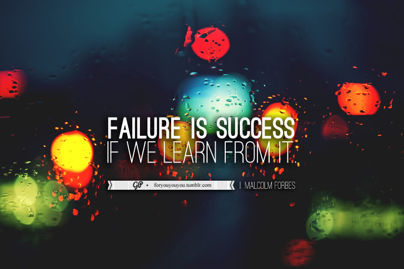 Runner Things #1470: Failure is success if we learn from it. 