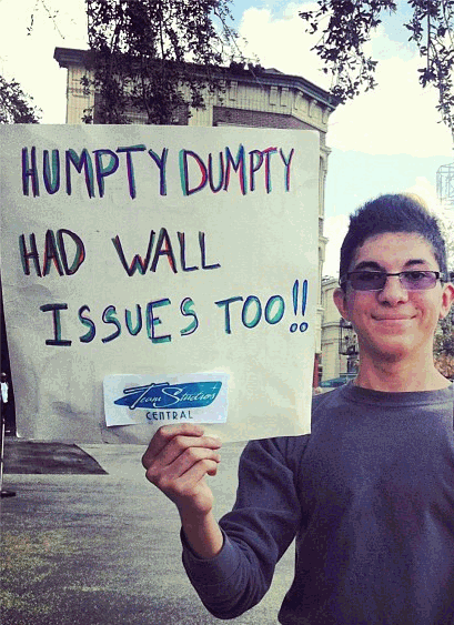 Runner Things #1540: Humpty Dumpty had wall issues too.