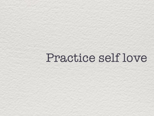 Runner Things #1728: Practice self-love.