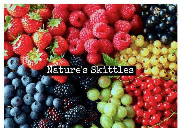 Runner Things #1850: Nature's skittles. - fb,nutrition