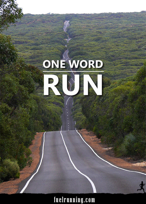 Runner Things #2048: One word: RUN