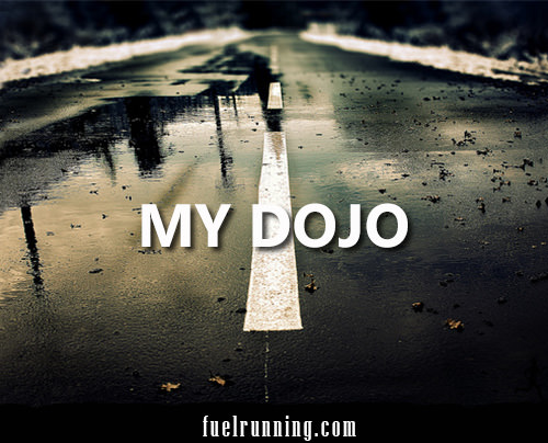 Runner Things #2064: My dojo. - fb,running,my-dojo