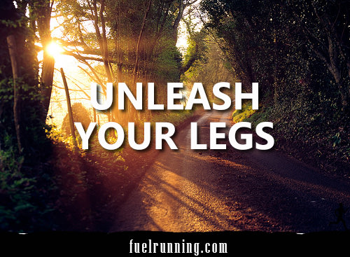 Runner Things #2124: Unleash your leg