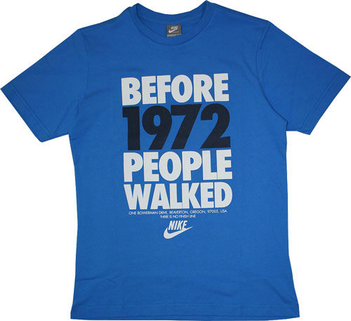 Runner Things #2182: Before 1972, people walked.