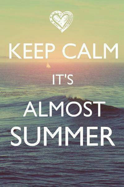 Runner Things #2196: Keep calm. It's almost summer.