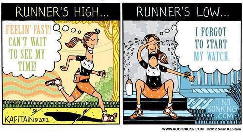 Runner Things #2214: Runner's high.