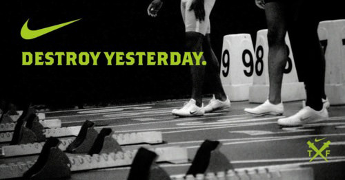 Runner Things #2253: Destroy yesterday.