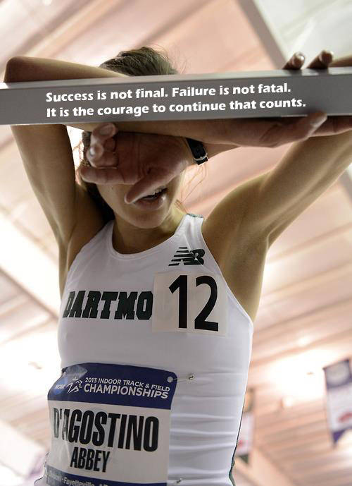 Runner Things #2311: Success is not final. Failure is not fatal. It is the courage to continue that counts.