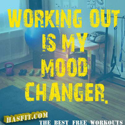 Runner Things #2316: Working out is my mood changer.