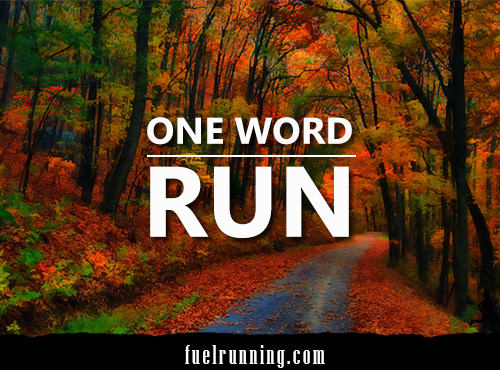 Runner Things #2340: One Word: Run