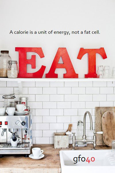 Runner Things #2401: A calorie is a unit of energy, not a fat cell. Eat.