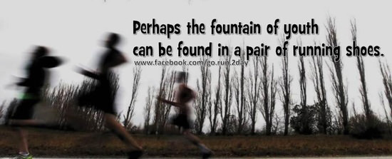Runner Things #2517: Perhaps the fountain of youth can be found in a pair of running shoes.