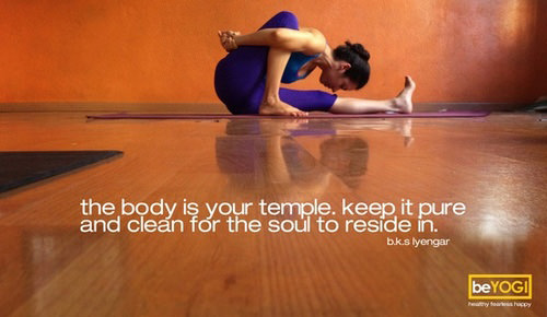 Runner Things #2526: The body is your temple. Keep it pure and clean for the soul to reside in.