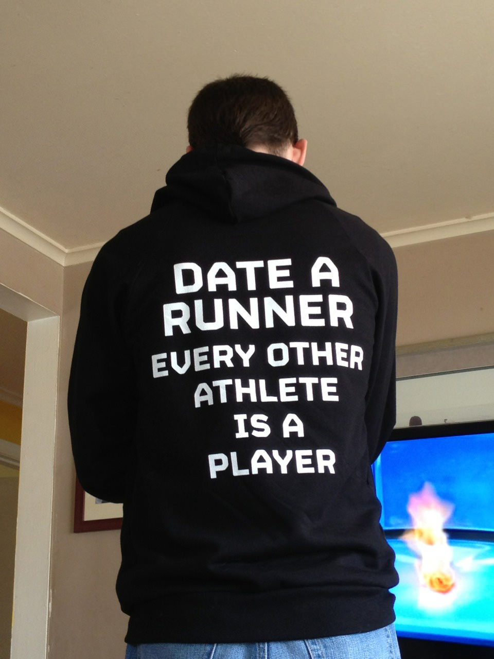 Runner Things #2530: Date a runner. Every other athlete is a player.