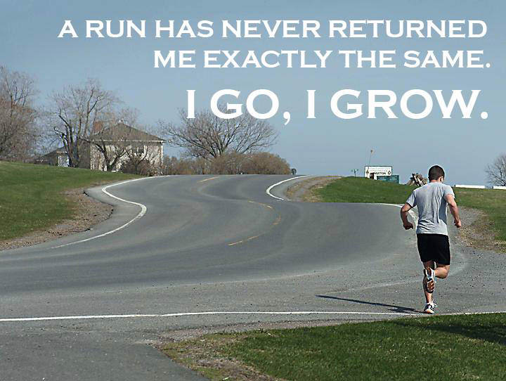 Runner Things #2542: A run has never returned me exactly the same. I go, I grow.