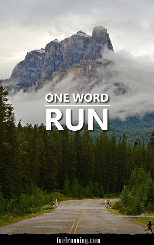 Runner Things #2641: One Word: Run