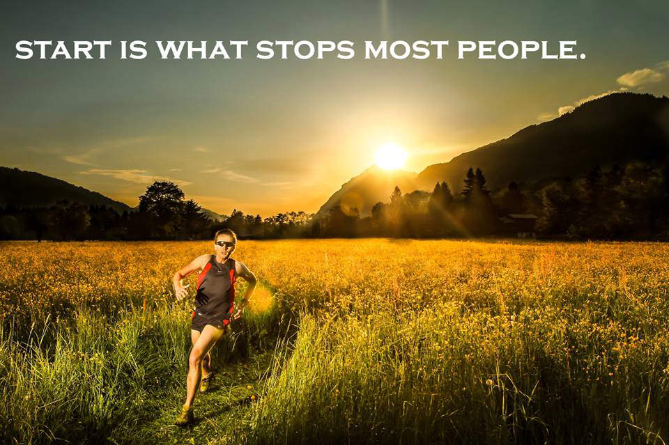 Runner Things #29: Start is what stops most people. - fb,running