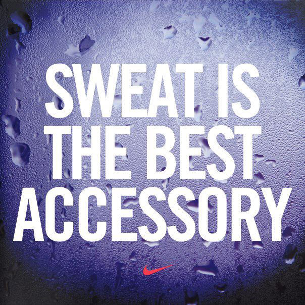 Runner Things #48: Sweat is the best accessory.