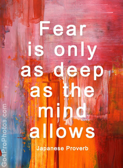 Runner Things #135: Fear is only as deep as the mind allows.