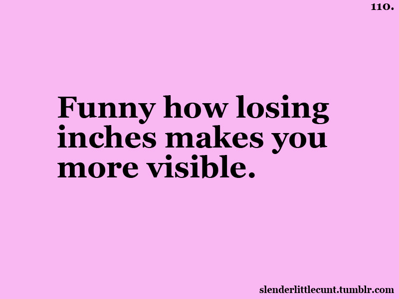 Runner Things #164: Funny how losing inches makes you more visible.