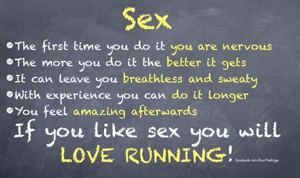 Runner Things 172 Sex The First Time You Do It You Are Nervous The More You Do It The Better 3534