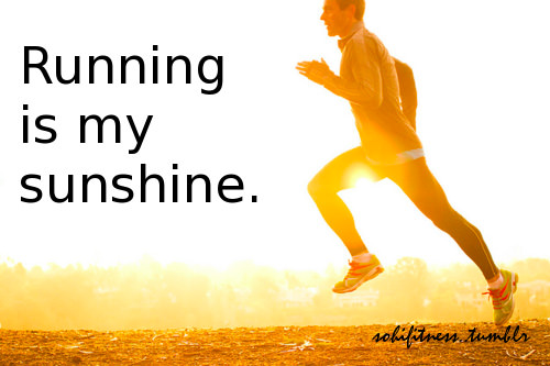 Runner Things #190: Running is my sunshine.