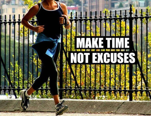 Runner Things #223: Make time, not excuses.