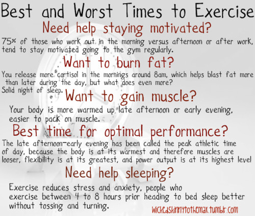Runner Things #332: Best and Worst Times to Exercise