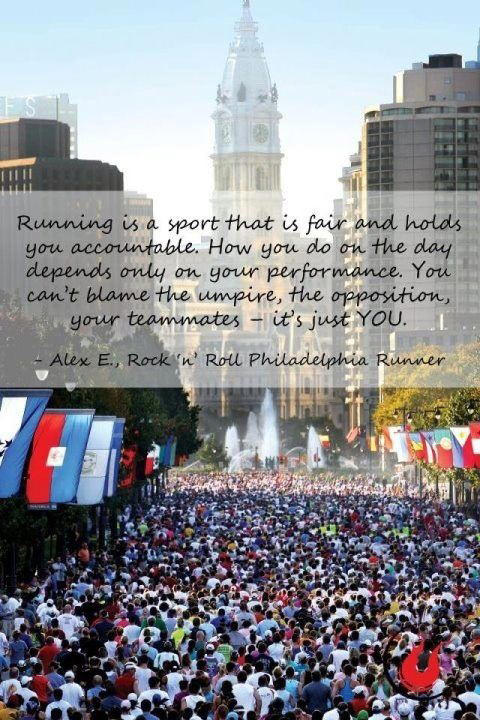 Runner Things #374: Running is a sport that is fair and holds you accountable. How you do on the day depends only on your performance. You can't blame the umpire, the opposition, your teammates - it's just YOU!