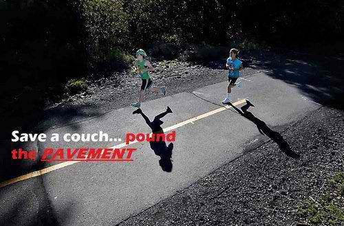 Runner Things #380: Save a couch. Pound the pavement.