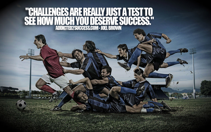 Runner Things #399: Challenges are really just a test to see how much you deserve success.