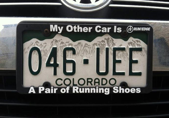 Runner Things #401: My other car is a pair of running shoes.