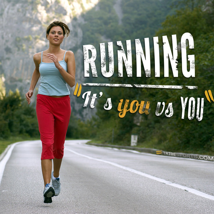 Runner Things #406: Running. It's you vs you.