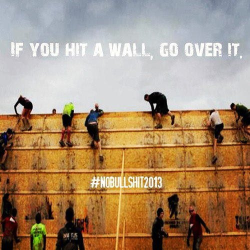 Runner Things #511: If you hit a wall, go over it.