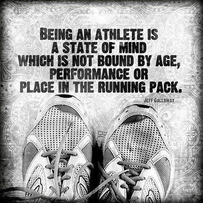 Runner Things #519: Being an athlete is a state of mind which is not bound by age, performance or place in the running pack.