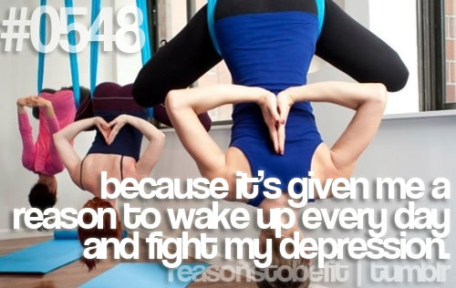 Runner Things #559: Reasons to be fit #0548 Because it's given me a reason to wake up every day and fight my depression.