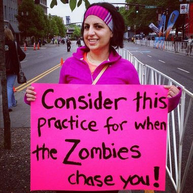 Runner Things #570: Consider this practice for when the Zombies chase you!