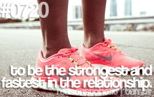 Runner Things #603: Reasons to be fit #0720 To be the strongest and fastest in the relationship